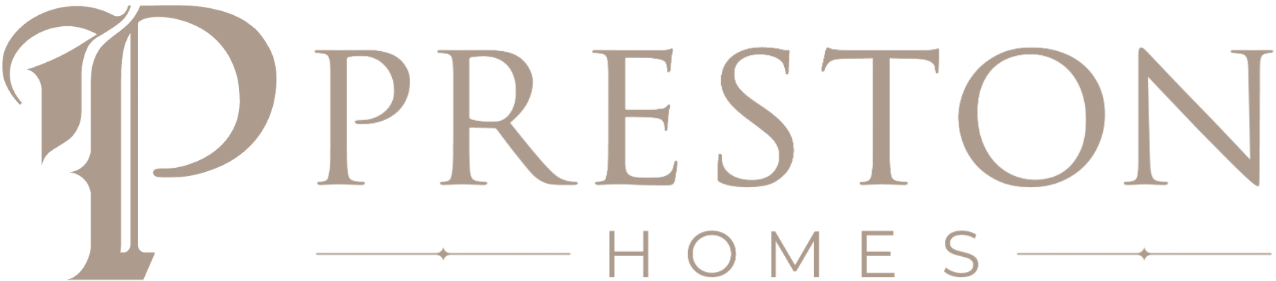 Preston Homes stacked logo